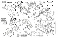 Bosch 3 601 F70 071 GKS 160 Circular hand saw 230 V / GB Spare Parts GKS160